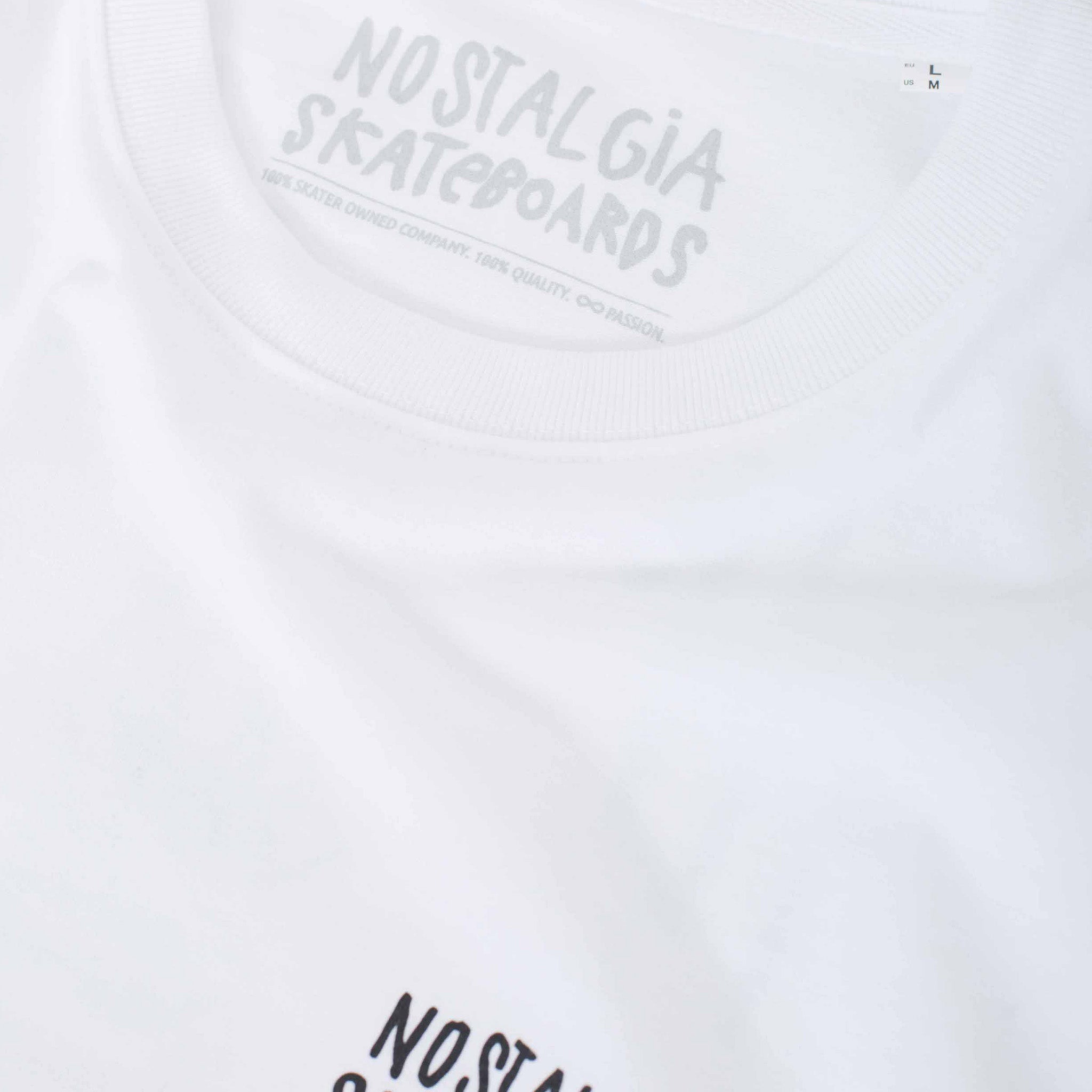 BACKPRINT TEE | FUCK GOLD TEE | WHITE