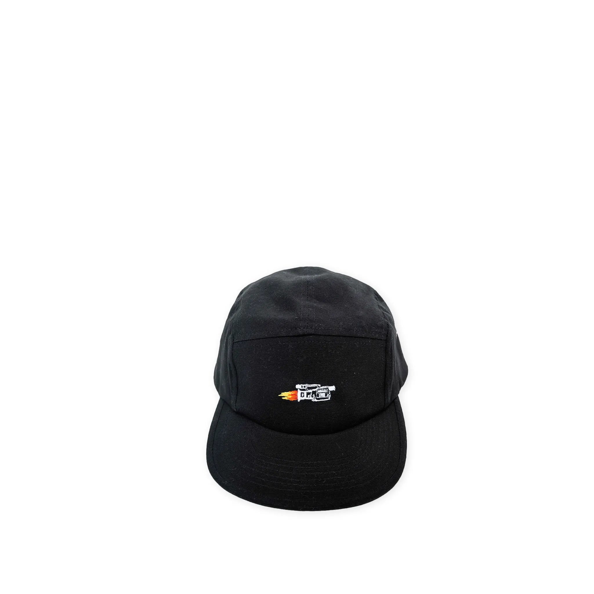 5 PANEL CAP | VX1000 FLAMETHROWER | BLACK