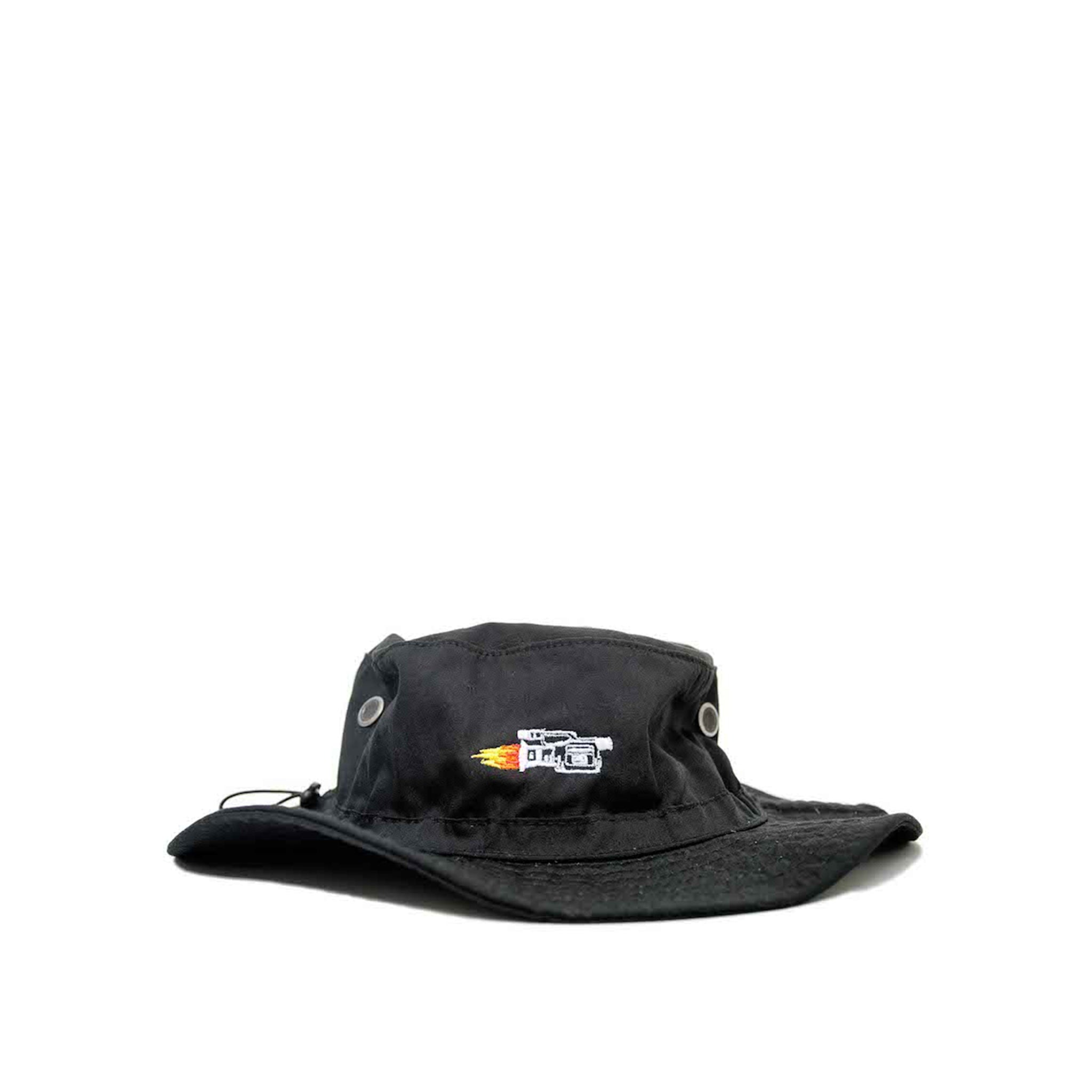 BUCKET HAT | VX1000 FLAMETHROWER | BLACK
