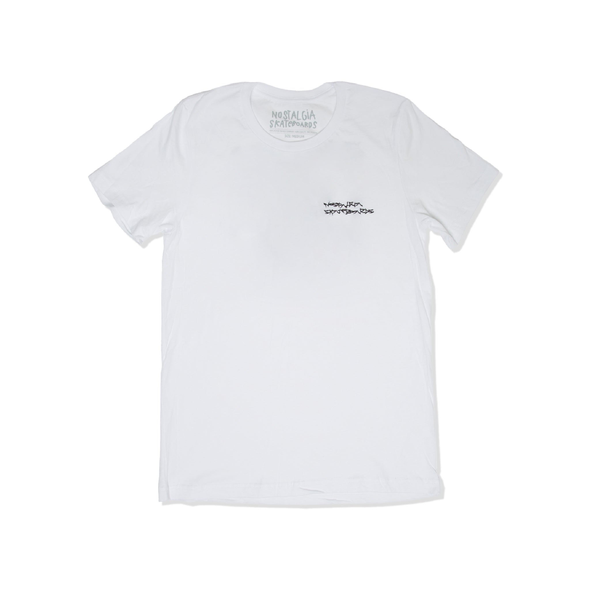 BACKPRINT TEE | CYBORG HEAD | WHITE